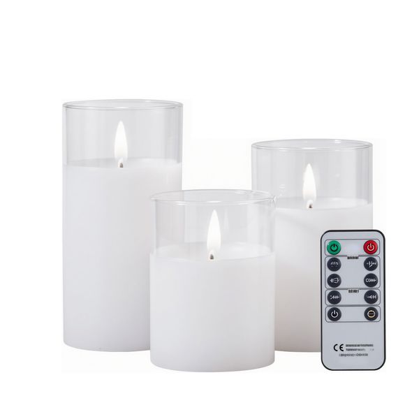 LED Electronic Candle Light Flameless Candles with Remote