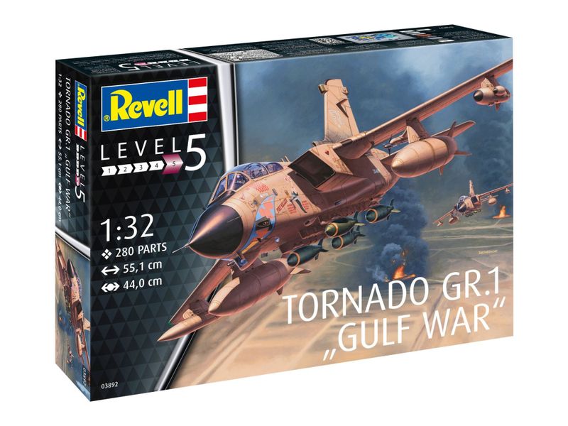Revell 1/32 Tornado GR.1 RAF "Gulf War" Plane Plastic Model Kit
