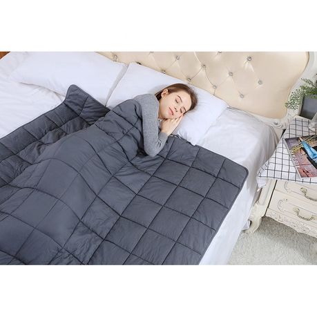 GreenLeaf 7 Layer Weighted Blanket 7KG 150cm X 200cm Grey Shop Today. Get it Tomorrow takealot