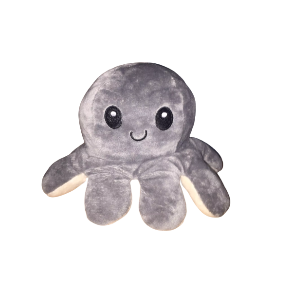 Reversible Octopus Plush Toy