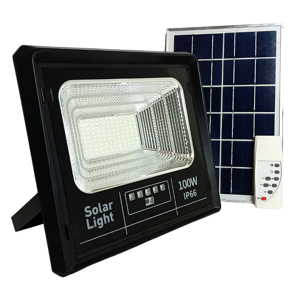 100W JT-Clear Solar Flood Lamp