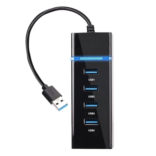 4 USB3.0 Port Smart Hub 5Gbps With 30cm Cable SE