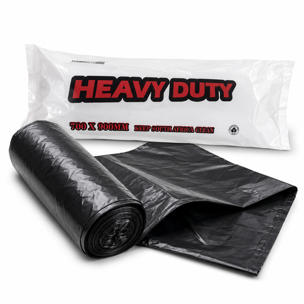 Heavy Duty Black Refuse Bags 700 x 900 mm, 10 Pack