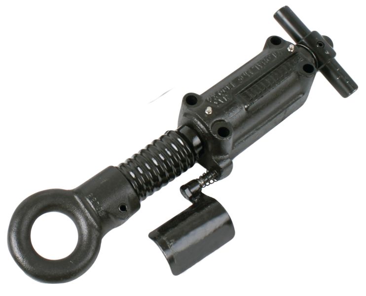 1.7 Ton - Braked Eye Coupler Hitch with Shock (Damper) and Brake Lever