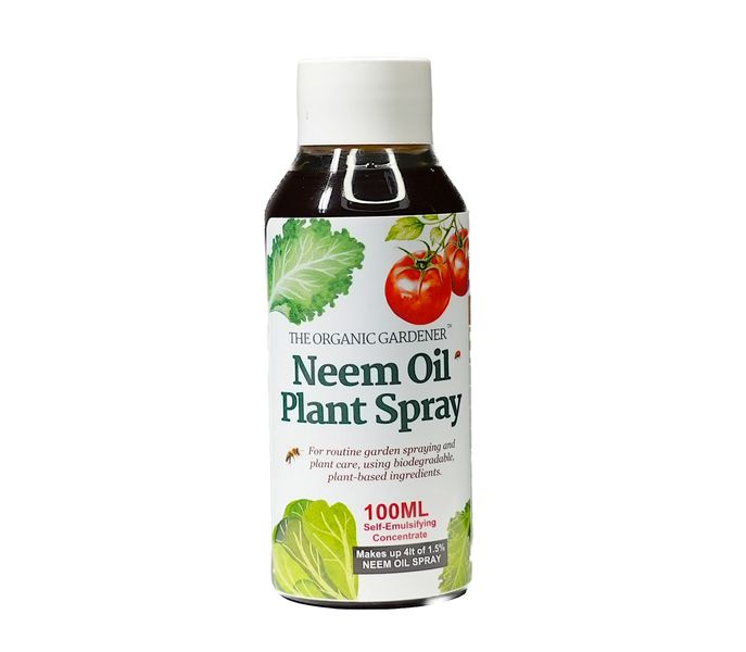 Neem Oil Plant Spray Concentrate( 100 ml ) Makes up to 4 L of 1.5 % spray