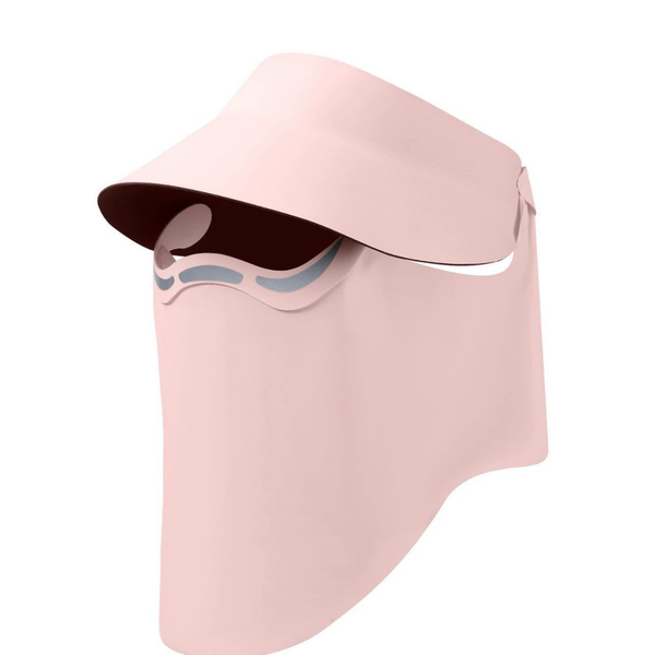 UPF50+ Magnetic Full Face Sun Protection Visor Hat with Removable Mask