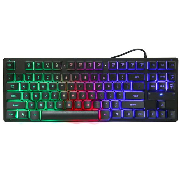 Gaming Keyboard Wired 87 Key Color Backlit