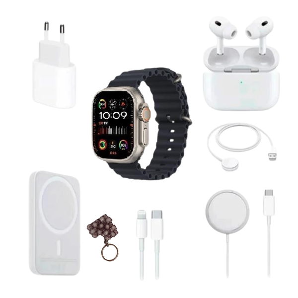 X8 Smart Watch With 5000Mah Power Bank And Bluetooth Earphones 6 In 1