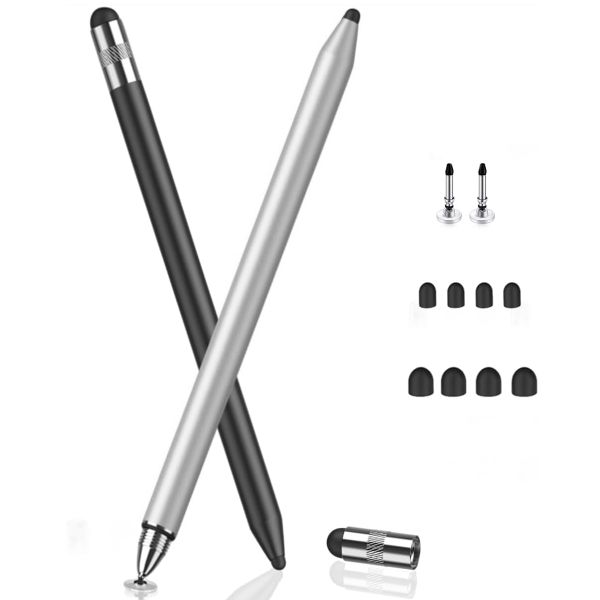 QYNIAL 3 in 1 High Sensitivity &amp; Precision Capacitive Stylus Pens 2Pcs
