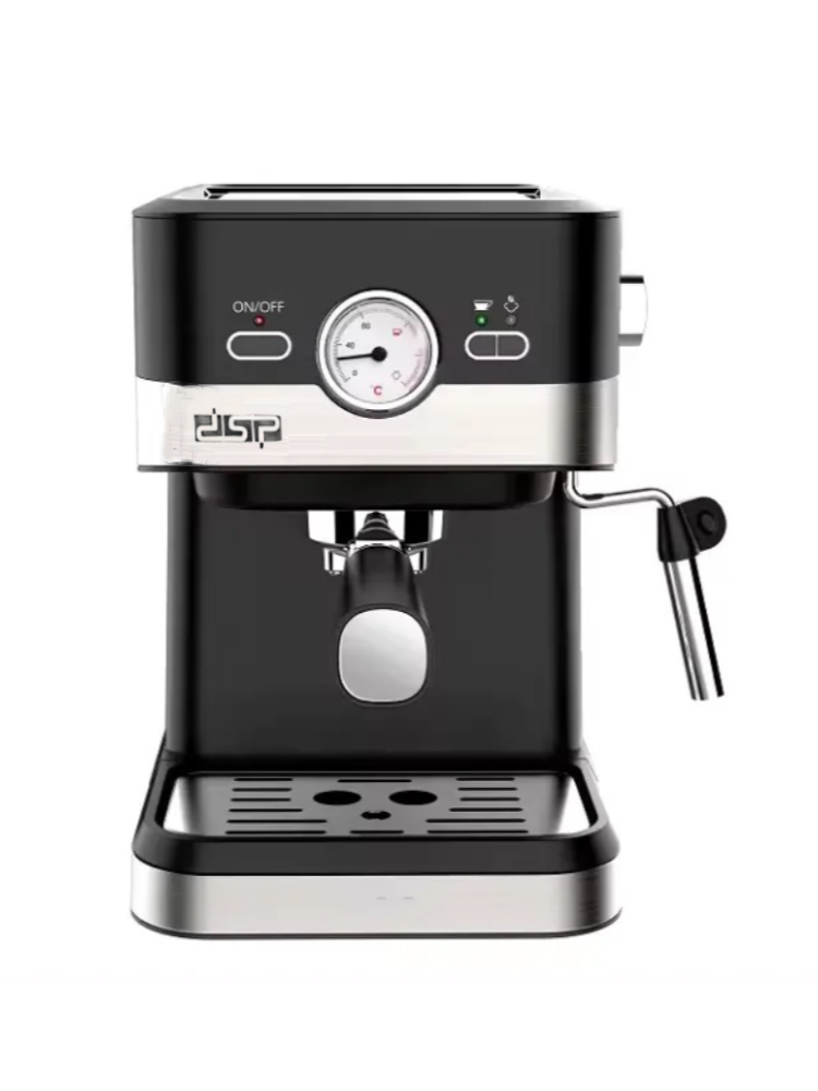 DSP Stainless Espresso Machine 20 Bar - 1050W 1.5L Tank