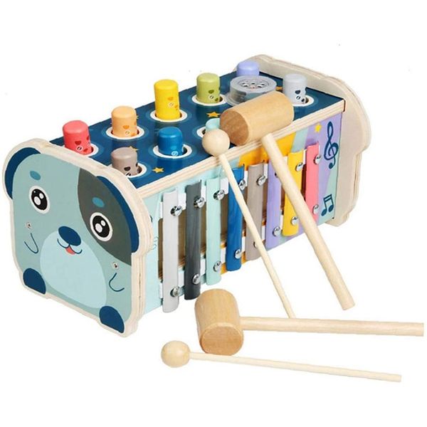 Hand Piano Xylophone Toy With Music Early Education Gift For Kids