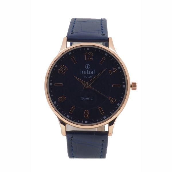 Initial Gents Pu Leather Strap Watch image