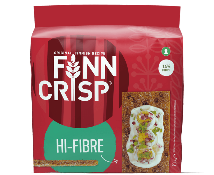 Finn Crisp Hi Fibre Crispbread 200g (Box of 12)