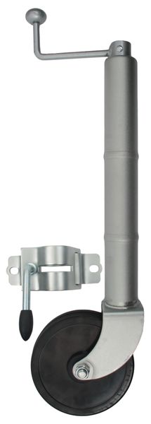 Jockey Wheel 6in WITH Bamboo Shaft WITH Clamp