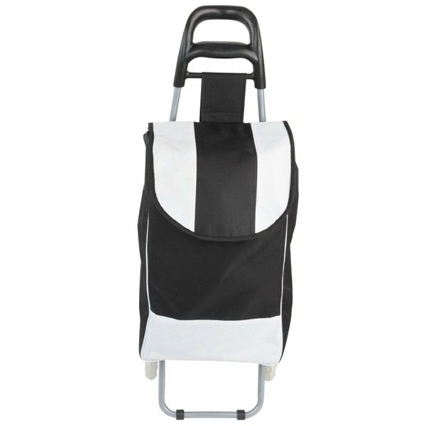 Grocery Shopping Trolley Bag-Black