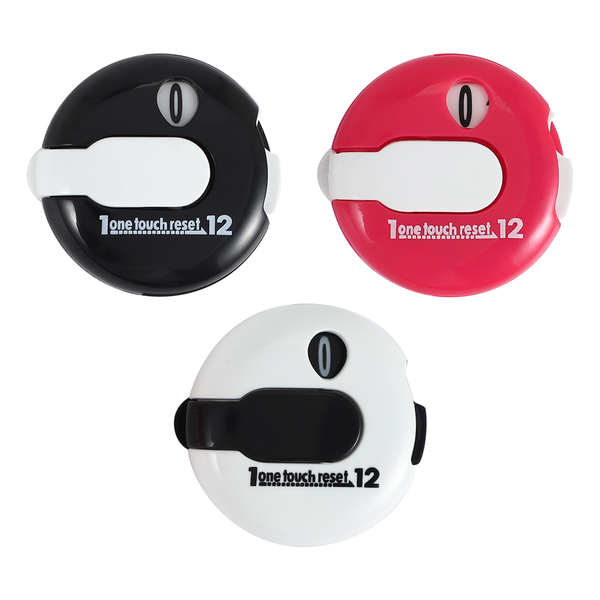 3 Pcs Golf Score Counter with One Contact Reset Shot Putt Indicator