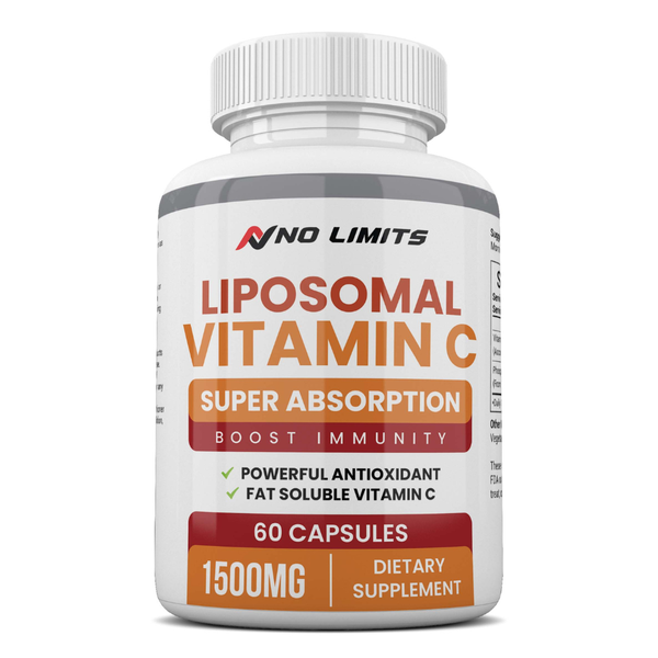 No Limits Liposomal Vitamin C 1500mg Capsules