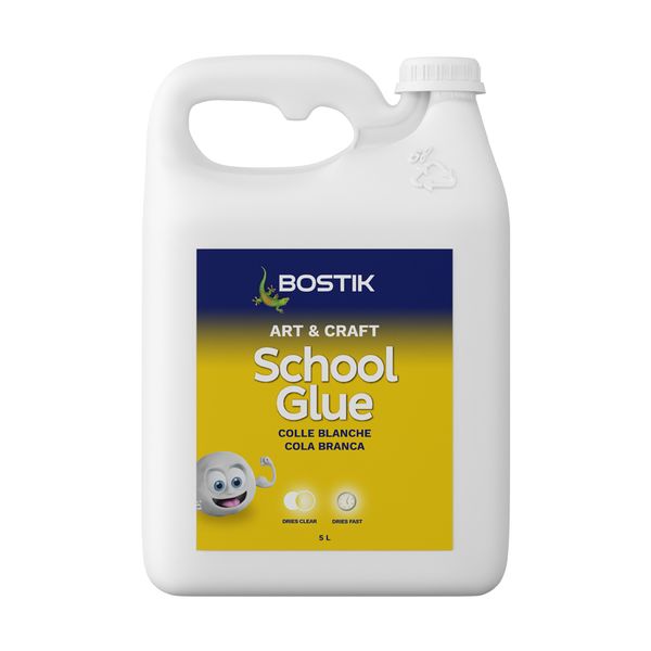 Bostik Art &amp; Craft School Glue White - 5L