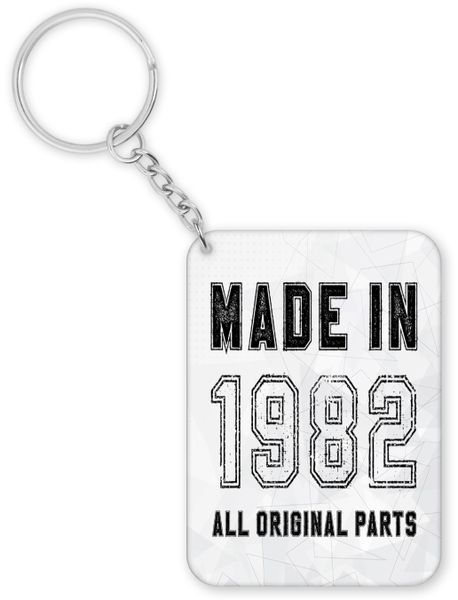 Made In 1982 All Original Parts 40th Birthday Gift Rock Slate