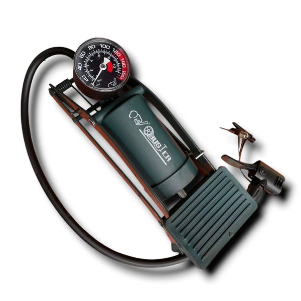 Multifunctional Portable Foldable Foot Air Pump Tyre Double Cylinders