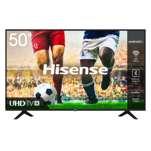 Hisense-50" A7200 UHD Android Smart TV with HDR Dolby Vision &amp; Bluetooth