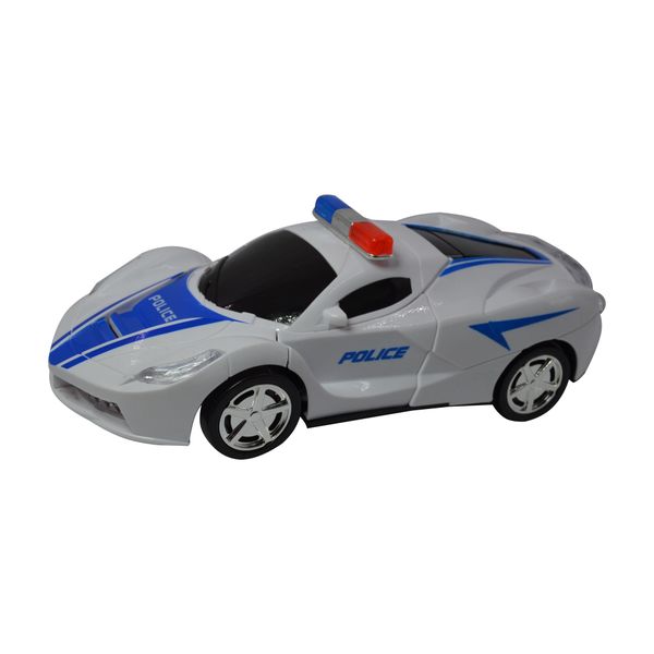 Educational Multifunctional Transformer Robot Police Car Toy
