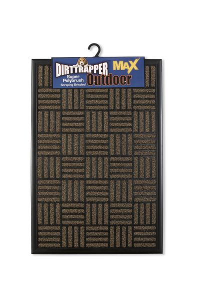 Dirttrapper Outdoor Max Heavy Duty Doormat 90cm x 60cm Brown