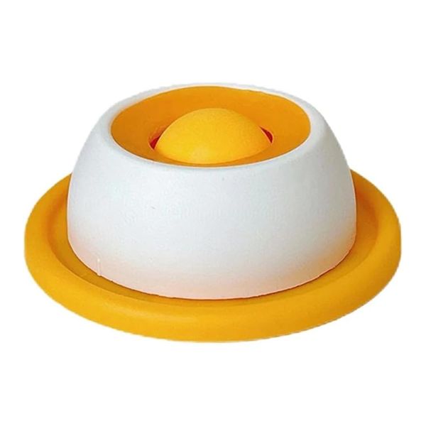 Interactive Slow Feeder Pet Bowl: Anti-Vomiting Puzzle Toy for Dogs &amp; Cats