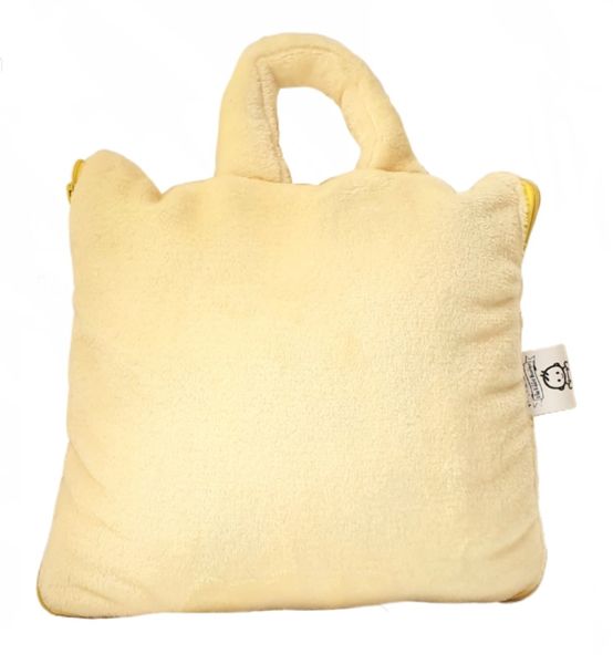 Sweet Safari Baby Blanket Gift - Converts from Blanket to Pillow