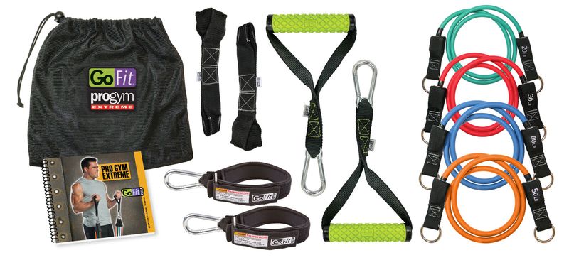GoFit ProGym Extreme -Training Manual and Carry Bag