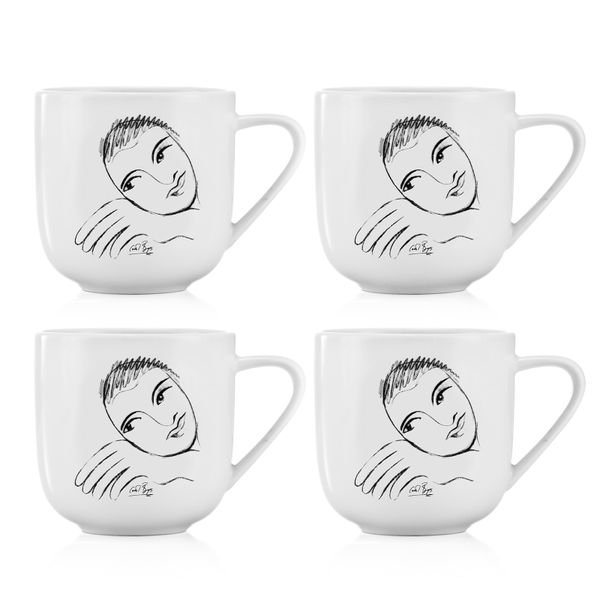 Carrol Boyes Mug - Set of 4 - Let's Face It