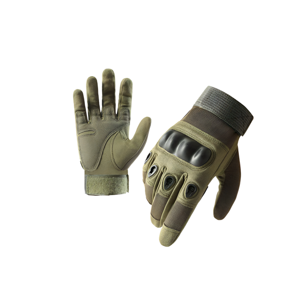 Pair of Outdoor Full Finger Knuckle Tactical Climbing Gloves