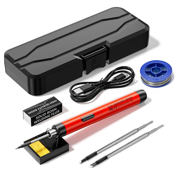 Portable Soldering Iron Usb Rechargeable 3 Speed Adjustable