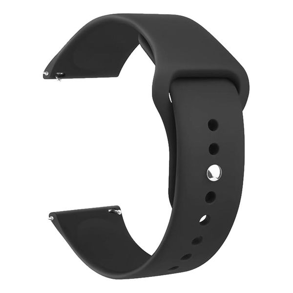 20mm Universal Pin&amp;Tuck Silicone Band compatible with Samsung Galaxy Watch