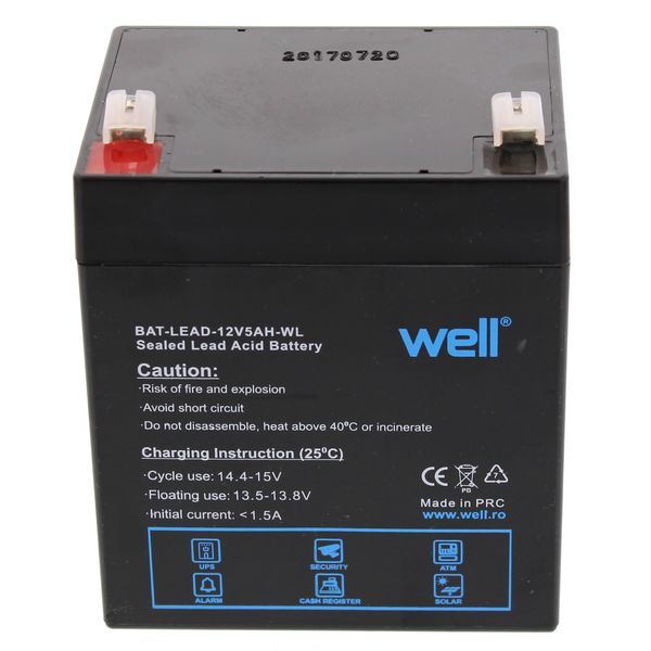 Sealed Lead-Acid Battery Well 12V 5AH