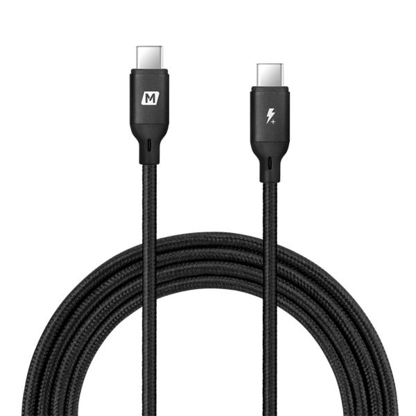 Momax Go Link USB-C to USB-C 100W 20V/5A PD Braided Charging Cable (2m)