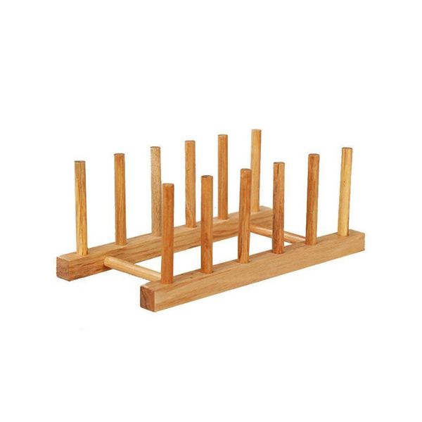Bamboo Dishes/Plate Draining Rack
