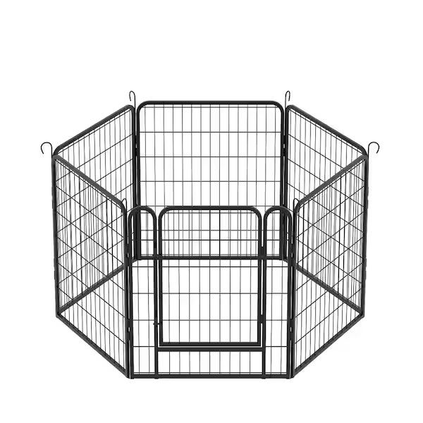 Pet Adjustable Heavy Duty Large Capacity Metal Enclosure Playpen (16pcs)