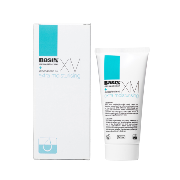 Basix XM Extra Moisturiser 50ml - Ashy, Dry, Itchy and Uncomfortable Skin