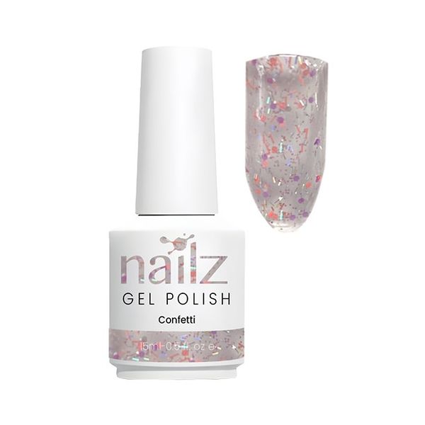 NAILZ Gel Polish 15ml - Confetti