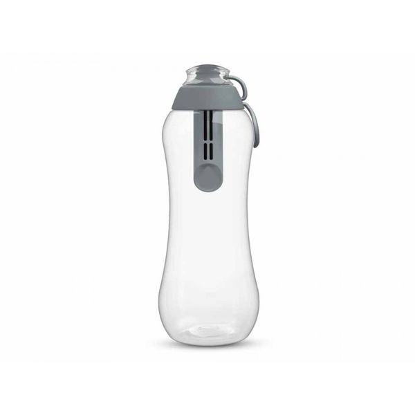 PearlCo Water Bottle with Filter Cartridge 0,7 Litre – Grey
