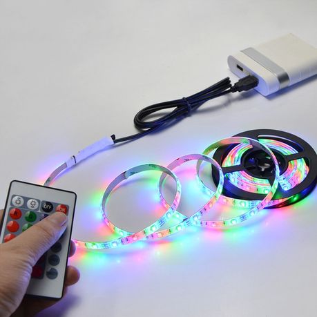 RGB-LED-Lichtleisten-Set, 3x30cm