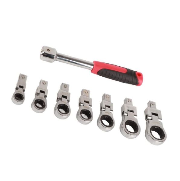 9 Pieces Flex Wrench Handle Tools