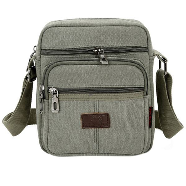 Square Large Capacity Crossbody Bag-green