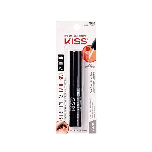 Kiss Strip Eyelash Glue Adhesive 24 Hours Clear 5g