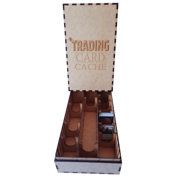 Trading Card Storage Box Portable Card Storage Box for Gaming Trading Cards