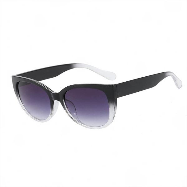 Women Men Cat Eye Sunglasses, Gradient Lens with UV400 Protection