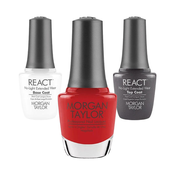 15ml A Petal For Your Thoughts - Morgan Taylor 3pc Nail Polish Set