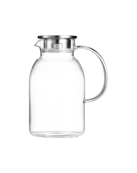Transparent Borosilicate Glass Jug 2200-HCJ - 2.2 Litre