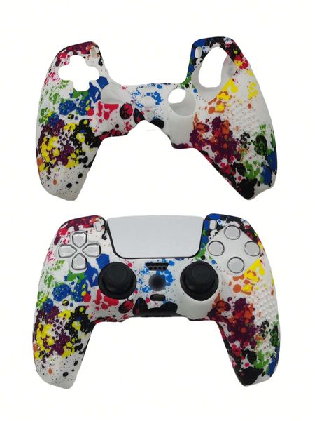 Silicone protection Skin for PS5 Camo White